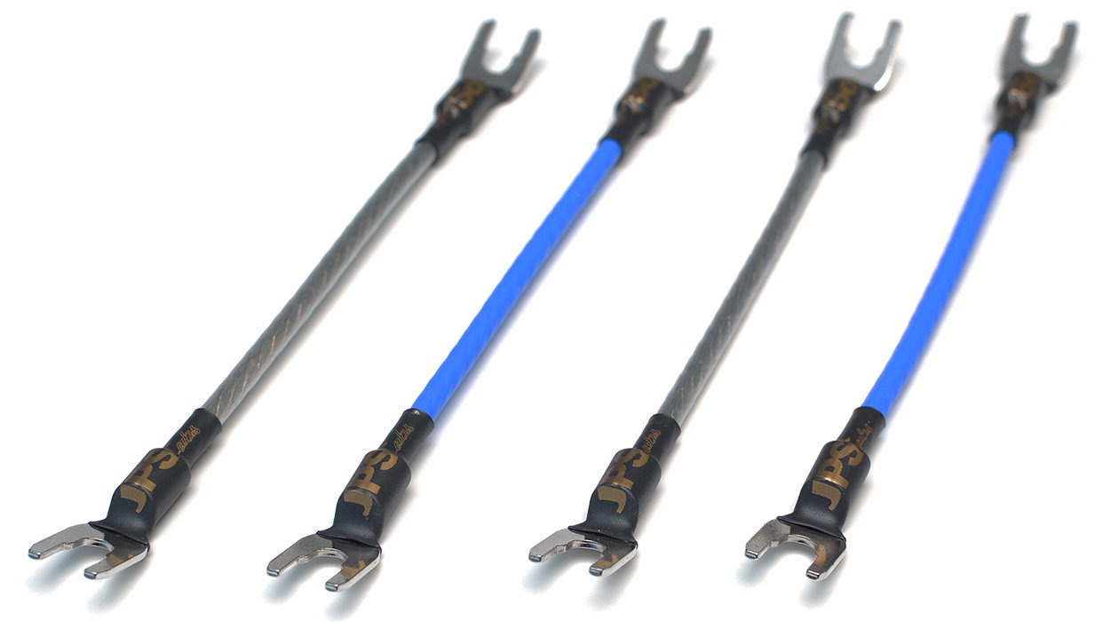 JPS Jumpers for Biwired Speakers- set of 4
